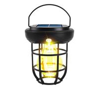 LED Solar Camping Lantern - LED Waterproof Camping Lantern - Multifunctional High Brightness Outdoor Lanterns, Dangling Lights for Sidewalks, Parties