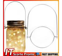 LED Solar Fairy Jar Light Party Wedding Garden Decor (Warm Light 2m)