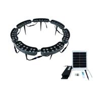 LED Solare Albero Uplight, Abbraccio Albero Anello Luce, Con Telecomando | IP65 Resistente All'acqua Luce Del Paesaggio All'aperto Per La Decorazione Dell'albero Del Giardino(Red light,7-Head-84W)