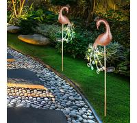 LED Solare Chiodi Lampade Pavone Design Terrazzi Esterno Zona Plug-In Luci