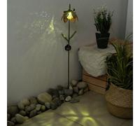 LED Solare Fiore Lampada Decorativa Esterno Giardino Plug-In Luci Vetro Sfera