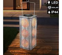 LED Solare Lampada a Sospensione Fiori Giardino Arredamento Balcone Plug-In Steh