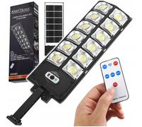 LED Solare Lampada da Strada 1700W Esterni Telecomando IP65 Sensore Giardino