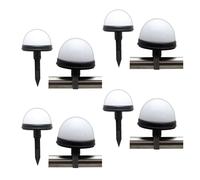 LED Solare Sfera Luci IN 8er Set Lampada Solare Balcone Corrimano Sfera Solare