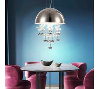 LED Sospensione Coprire Appesa Lusso Fiori Luce Cristalli Salotto Ess Big Luce