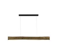 LED Sospensione Leomaris Touch Dimmer Legno Lungo 115cm 33W Pendelleuchte Cucina [EEK: F]