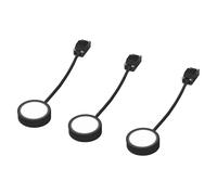 LED sottopensile cucina Ledvance Spot puck 3 W 330 lm 3000 K 3 pz Nero
