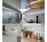 Led Sottopensile cucina luce plafoniera barra tubo Reglette Soffitto cappa 60cm [EEK: A]