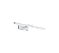 LED Specchio Bagno Metallo 49,5 CM Larghezza Neutrale Bianco 4000 K Lampada Wand [EEK: G]