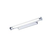 LED Specchio Cromo Bianco Caldo 3000 K 59 CM Lungo Vetro Metallo Parete Bagno [EEK: G]