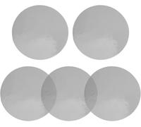 LED Spotlight and Downlight Color Changing Film 5Pcs Black Round 100Mm, Dimming Light Filter Sheets for Ambient Lighting and Indoor Events Durability