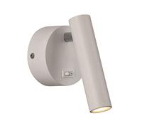 LED Spotlight, Bedroom Bedside Reading Lamp, Metal Wall Lamps with 350°+° Adjustable Small, 3W Study Room Decorat Wall Light 4500K