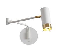 LED Spotlight, Reading Fixture Bedside Wall Mount Light with Swing Arm, Wall Lamps for Bedroom, Living Room, Office And Hotel