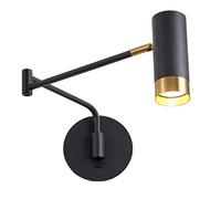 LED Spotlight, Reading Fixture Bedside Wall Mount Light with Swing Arm, Wall Lamps for Bedroom, Living Room, Office And Hotel