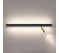 LED Spotlight, Ultra-Thin Bedside Wall Sconce with Adjustable Reading, Bedroom Long Strip Wall Lamps, LED Wall Lighting Fixture, Wall Lights