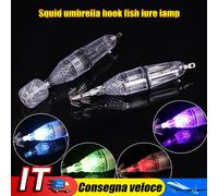 LED Squid Lure Lamp Fishing Squid Cuttle Attracting Light (White) IT