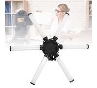 LED Star Ring Light 100-240V 26 Pollici LED Fill Light Lega di Alluminio ABS per Insegnamento Dal Vivo (Spina UE)