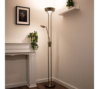 LED Steh- Stand- Luce Lampada Deckenfluter-Beleuchtung Dimmerabile Lese-Spot