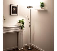 LED Steh- Stand- Luce Lampada Deckenfluter-Beleuchtung Dimmerabile Lese-Spot