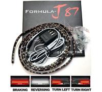 LED Strappo 5ft Rosso 2 Fila Portellone Luce F Camion Giro Signal Letto Frenata