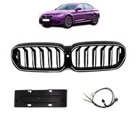 LED Streckgitter Nero Lucido Griglia Anteriore per BMW 5er G30 G31 2020-202