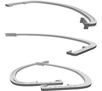 LED Strip Mount for Original Prusa I3 3D Printer - Adjustable Arms