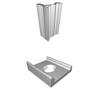 LED Strip Mounting Clip Compatible with FK FKU60 - Side Mount System