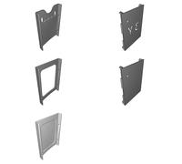 LED Strip Remote Control Holder - Wall Mount Storage Box with Sliding Lid