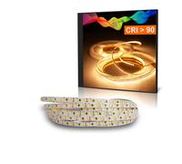 LED Strisce Sottile Pro 5mm Larghezza Bianco Caldo (2700K) 18W 3 M 12V IP20 Cri [EEK: F]