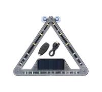 LED Strobe Lights - Triangle Warning Lamp With Rotating Joints | High Visibility Safety Light For Truck SUV Trailer, Outdoor Highway, Night Driving, Vehicle Repair, Signaling, Durable Flashi