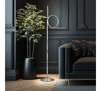 LED Supporto Lampada 25 Watt Camera per gli Ospiti Plafoniera Cromata Curvo