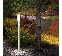 LED Supporto Lampada 7 Watt Acciaio Inox Esterni Garage Movimento 560 Lumen