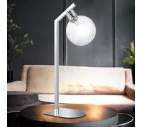 LED Tavolo Lampada Vetro Sfera per Leggere Ufficio Notte Luce Illuminazione Wofi [EEK: F]