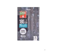 LED TENDA 180 BIANCO GHIACCIO MT6+3 8 FUNZIONI INTERNO ED ESTERNO