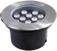 LED Terra Sepolto Luce Luci Sotterranee Incassate Ip66 Impermeabile A Bassa Tensione Outdoor Embedded Spotlight per Giardino Percorso Patio Deck Villa Landscape Lighting Dc12 / 24, Yellow, 1W-DC12V