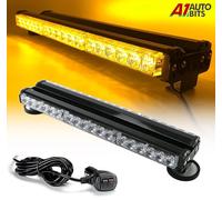 LED Tetto Recupero Luce Barra Ambra Allarme Strobo Lampeggiante Magnetico Faro