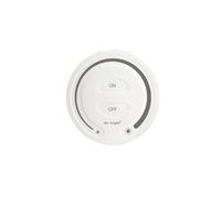 LED touch dimming telecomando interno dimmer trasmissione 2,4 GHz con distanza di controllo della luce notturna 30 m(White)