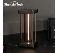 LED Touch Square Quantum Night Light Dimmerabile Tipo-C Cura degli occhi Lampada da notte Camera da letto Comodino Studio Lettura Regalo ambientale Decorazioni per la casa