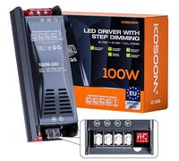 LED Transformer 24V DC 100W 4.16A 1PCS Alimentatore stabilizzato switching Trasformatore 220v Striscia slim faretti Driver alimentatori Dimmerabile trasformatori Strisce trafo Luci Power Supply