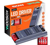 LED Transformer 24V DC 60W 2.5A 1PCS Alimentatore stabilizzato switching Trasformatore 220v AC Striscia slim faretti Driver alimentatori Dimmerabile trasformatori Strisce trafo Luci Power Supply