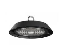 LED UFO Plateo 3 High Bay Nero Ø25Cm IP65 100W Neutro 4000K 90° 1-10V