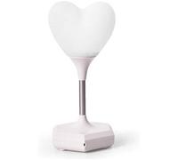LED USB Ricarica Lampada Decorativa Luce Notturna Telecomando novità Baby 3D Cuore Amorevole Atmosfera Luce Comodino Regalo Ragazza Tocco(Color:B)