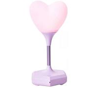 LED USB Ricarica Lampada Decorativa Luce Notturna Telecomando novità Baby 3D Cuore Amorevole Atmosfera Luce Comodino Regalo Ragazza Tocco(Color:C)