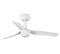 LED Ventilatore con Telecomando Mini Punt 90cm Bianco Dc Ventola Silenzioso [EEK: F]