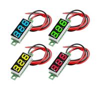 LED Voltage Display, 7 Segment LED Digital Tube, Test Measure Inspect Supplies for Electrical, RV, Mobile, Marine Audio, Car Electronics Panel, Home, Industrial, 20x14x3cm