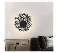 Led Wall Light Can Be Used for Modern Living Room Bedroom Bedside Lamp Study Aisle Stairwell Background Wall Lighting (Color : Gray Size : White Light) (Black White light)