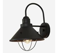 LED Wall Light, Wall Sconce Outdoor Lighting Black Barn Outdoor Porch Light Exterior Wall Mount Lamp for Balcony Courtyard Garden