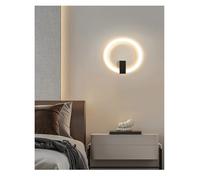 LED Wall Sconce Light for Bedroom Living Room Hallway, Modern Gold Bedside Lamp