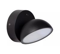 LED Wandleuchte Esterno Sensore Nero IP54 H:13,5 CM 3000 K Casa Esterni Parete