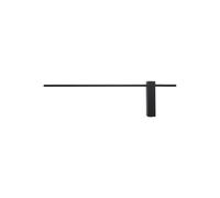 LED Wandleuchte Lampada da Parete Interruttore Nero B:80 CM Indiretto Warm 3000